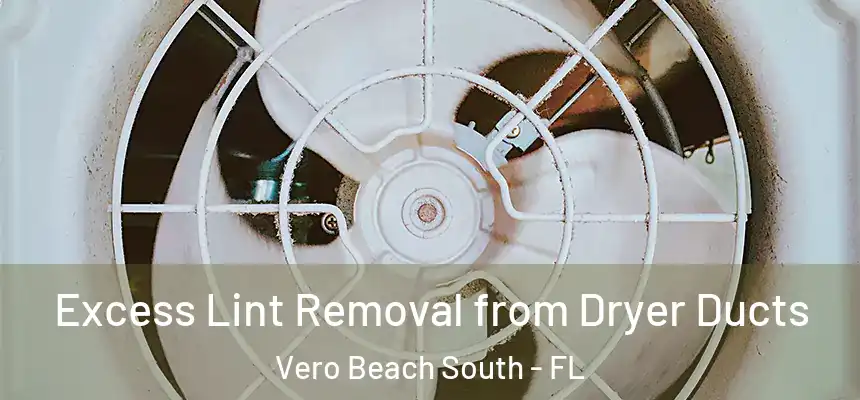 Excess Lint Removal from Dryer Ducts Vero Beach South - FL